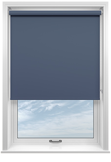 Trinity (Blackout), Prussian Blue - Roller Blind